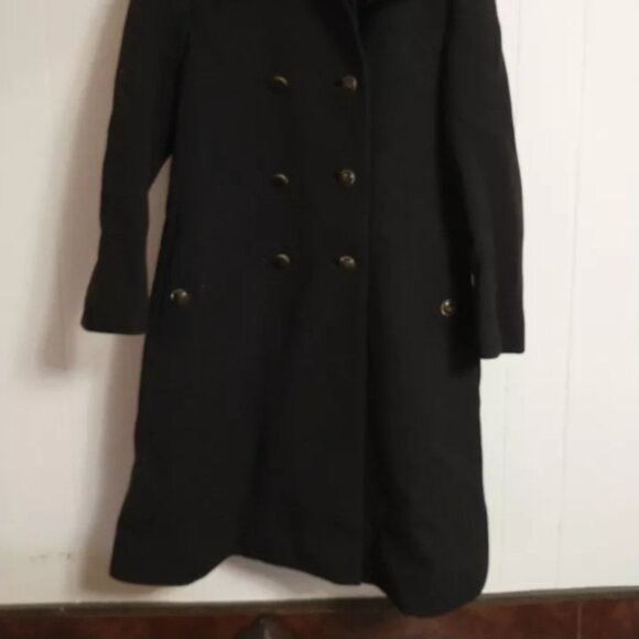 Vintage Martin’s Brown Wool Coat with Mink Fur Collar Sz 10 Union Made 1950’s - Picture 6 of 9